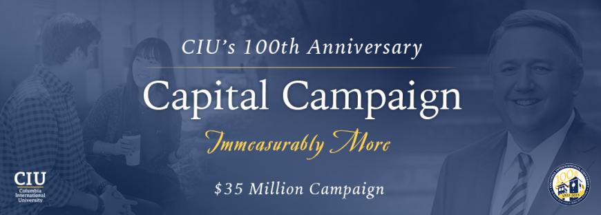 Capital Campaign banner
