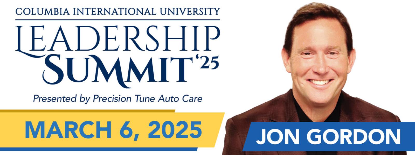 Jon Gordon Leadership Summit